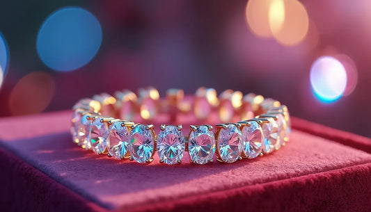 Discover the brilliance and affordability of moissanite bracelets, a compelling ethical alternative