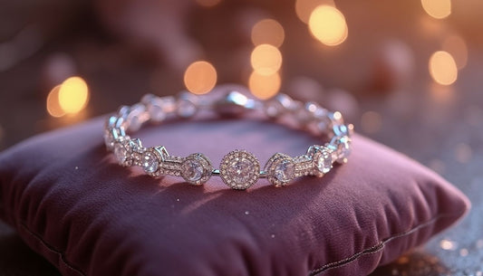 Discover the timeless elegance of Moissanite chain bracelets, a brilliant and durable choice in the