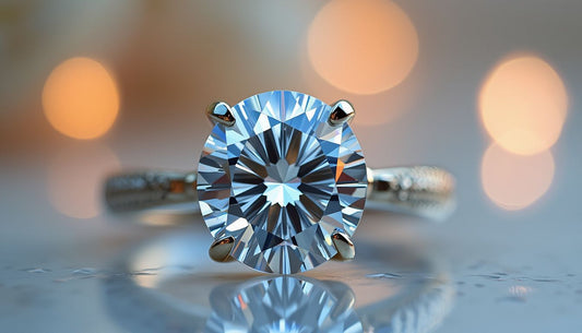 Discover the sustainable sparkle of moissanite engagement jewelry, a trendsetting choice offering br