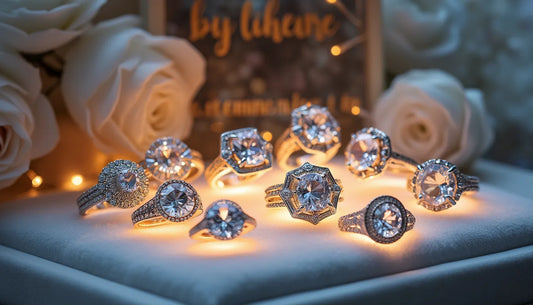 Discover the dazzling allure of moissanite silver rings, an affordable, sustainable, and brilliant a
