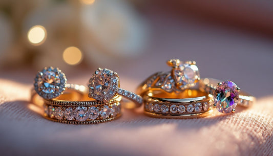 Discover the allure of moissanite wedding bands, offering brilliance, durability, and eco-friendly b