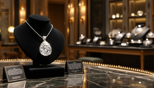 Explore the elegance of VVS1 Moissanite large pendants with this comprehensive guide on choosing the