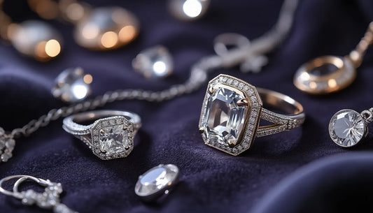 Discover the brilliance and eco-friendly allure of luxury moissanite jewelry, the sustainable choice