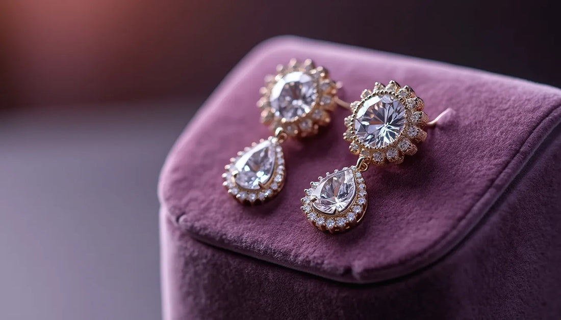 Discover the brilliance and affordability of moissanite earrings, the ethical and eco-friendly alter