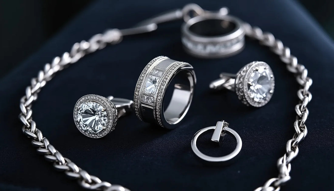 Discover why moissanite is a top choice for men's jewelry, offering unmatched brilliance, durability