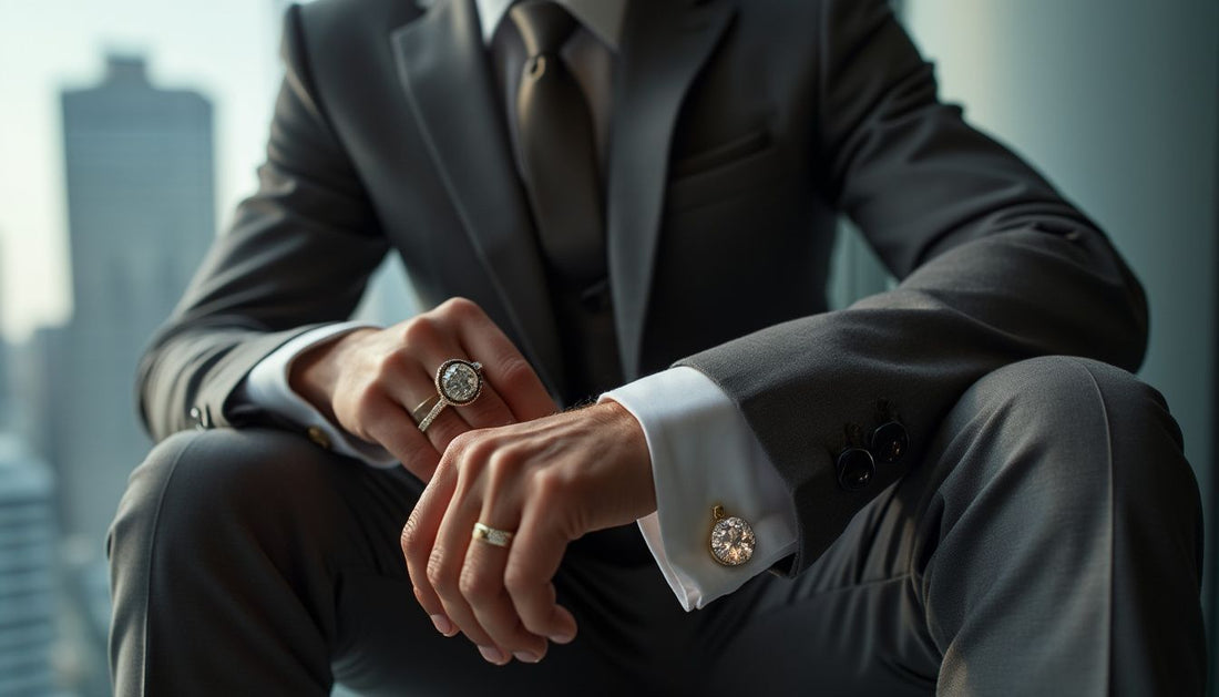 Discover the rising trend of Moissanite in men's fashion, offering affordable luxury with unmatched 
