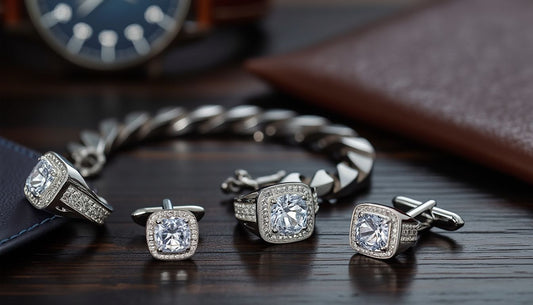 Discover why VVS1 Moissanite is the ultimate choice for men's jewelry, offering unmatched clarity, b