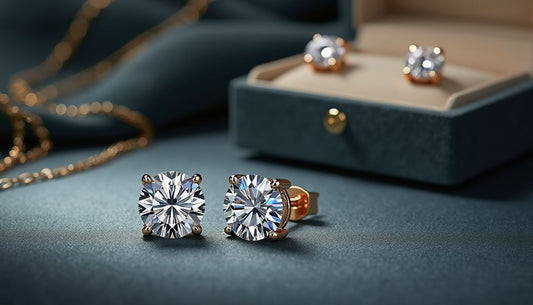 Discover why VVS1 Moissanite studs, known for their unparalleled clarity and brilliance, are the ult