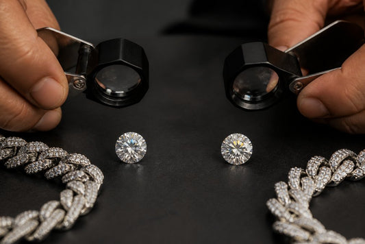 Moissanite vs Diamond for Hip Hop: 2026 Comparison