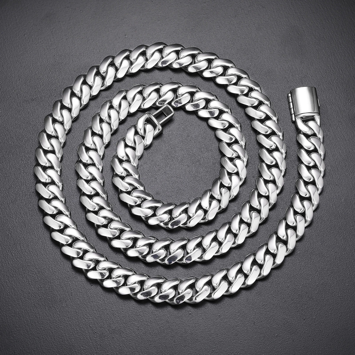 Miami Cuban Link Chain Necklace | 925 Sterling Silver | 6–10mm