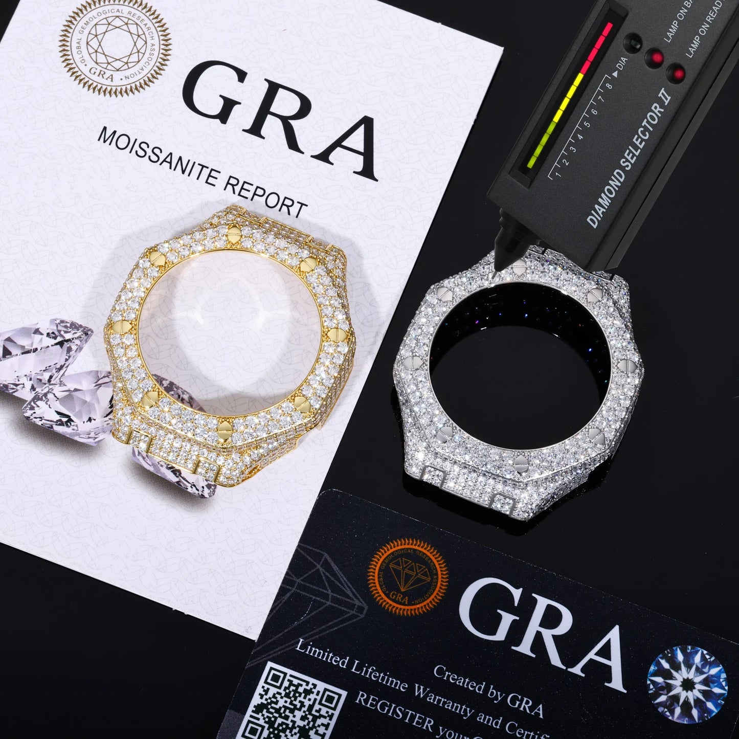 GA2100 VVS1 Moissanite Case