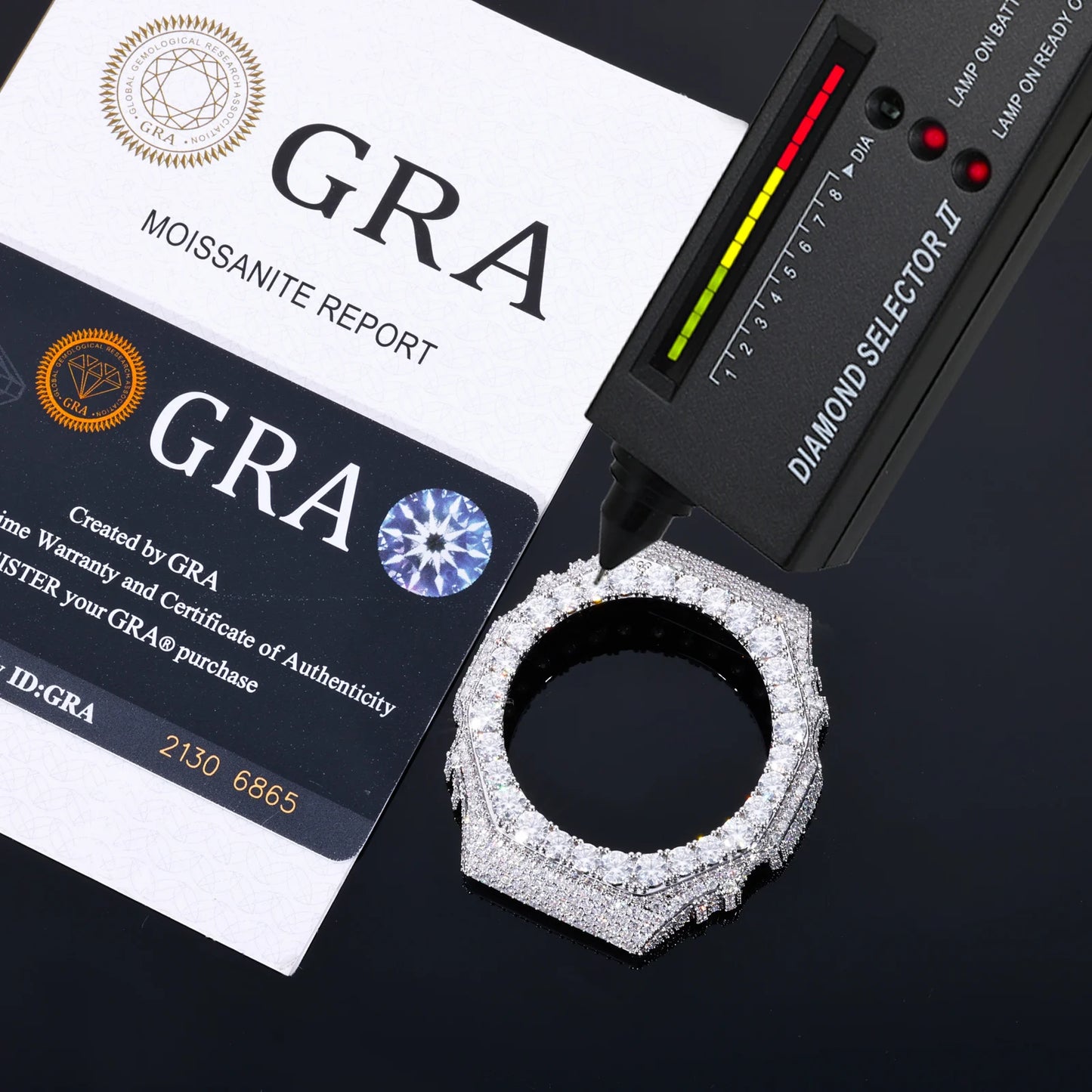 GA2100 Buss Down VVS1 Moissanite Watch Case
