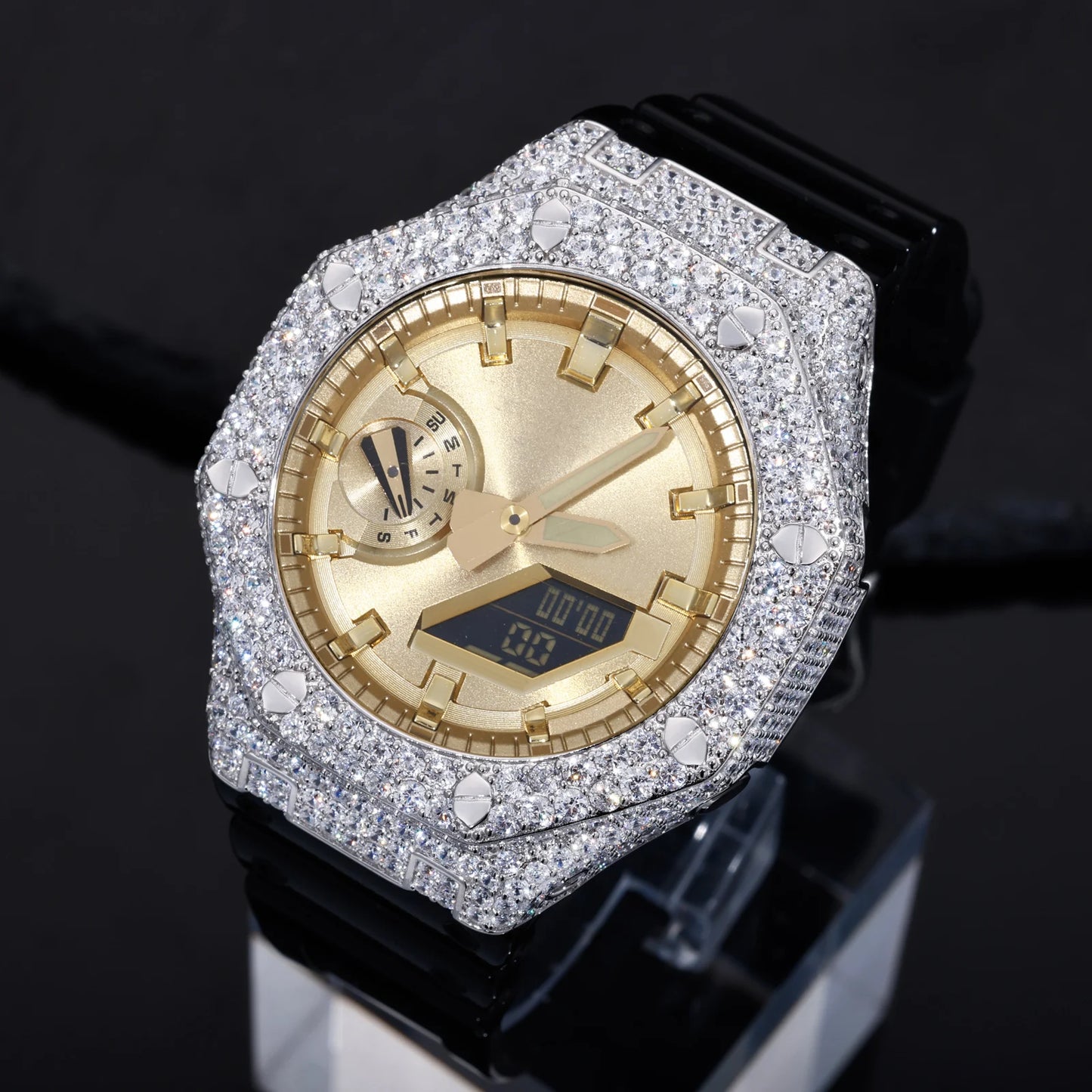 GA2100 VVS1 Moissanite Case