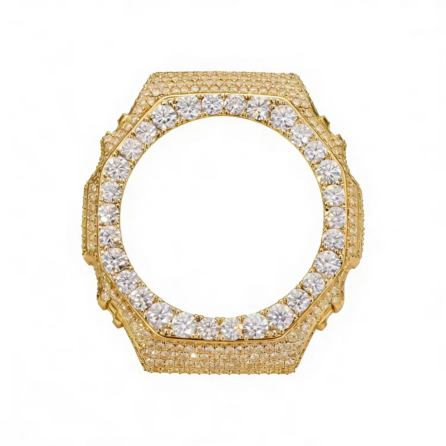 GA2100 Buss Down VVS1 Moissanite Watch Case