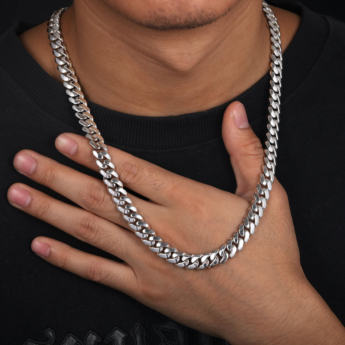 Miami Cuban Link Chain Necklace | 925 Sterling Silver | 6–10mm