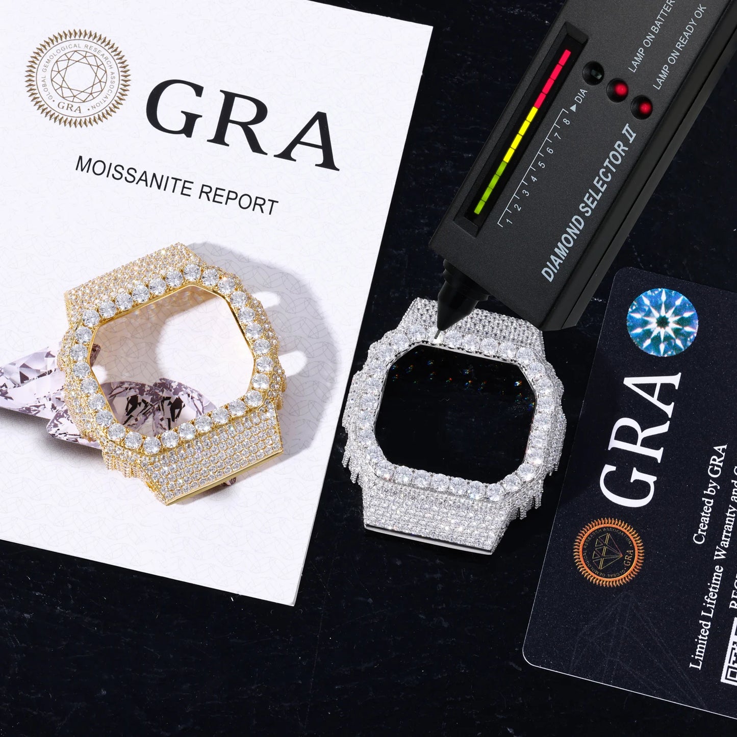 Buss Down VVS1 Moissanite DW5600 Watch Case