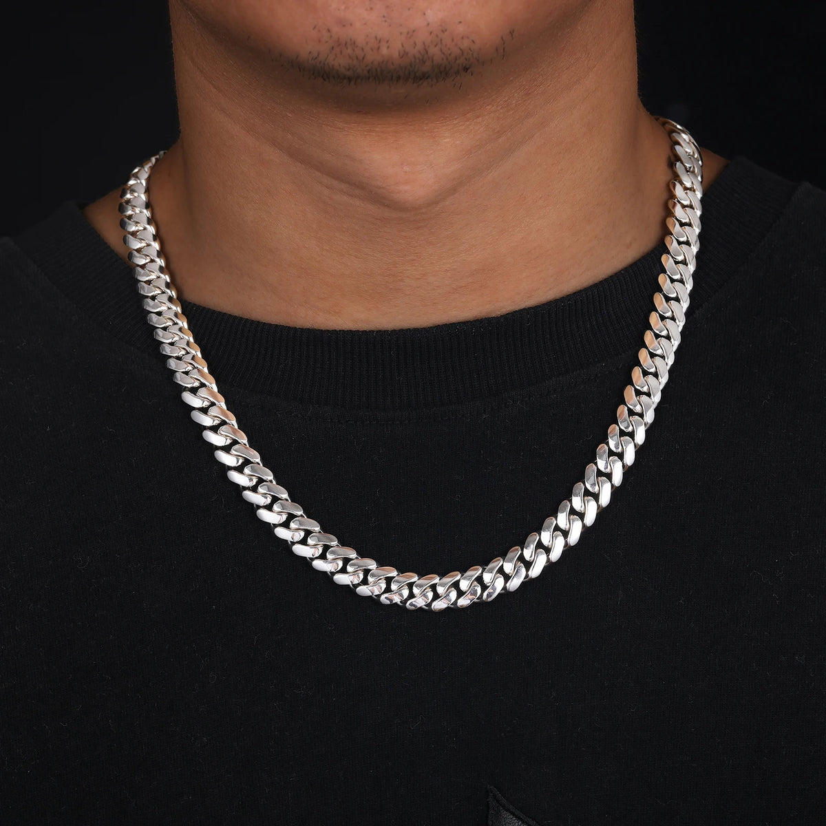 Miami Cuban Link Chain Necklace | 925 Sterling Silver | 6–10mm