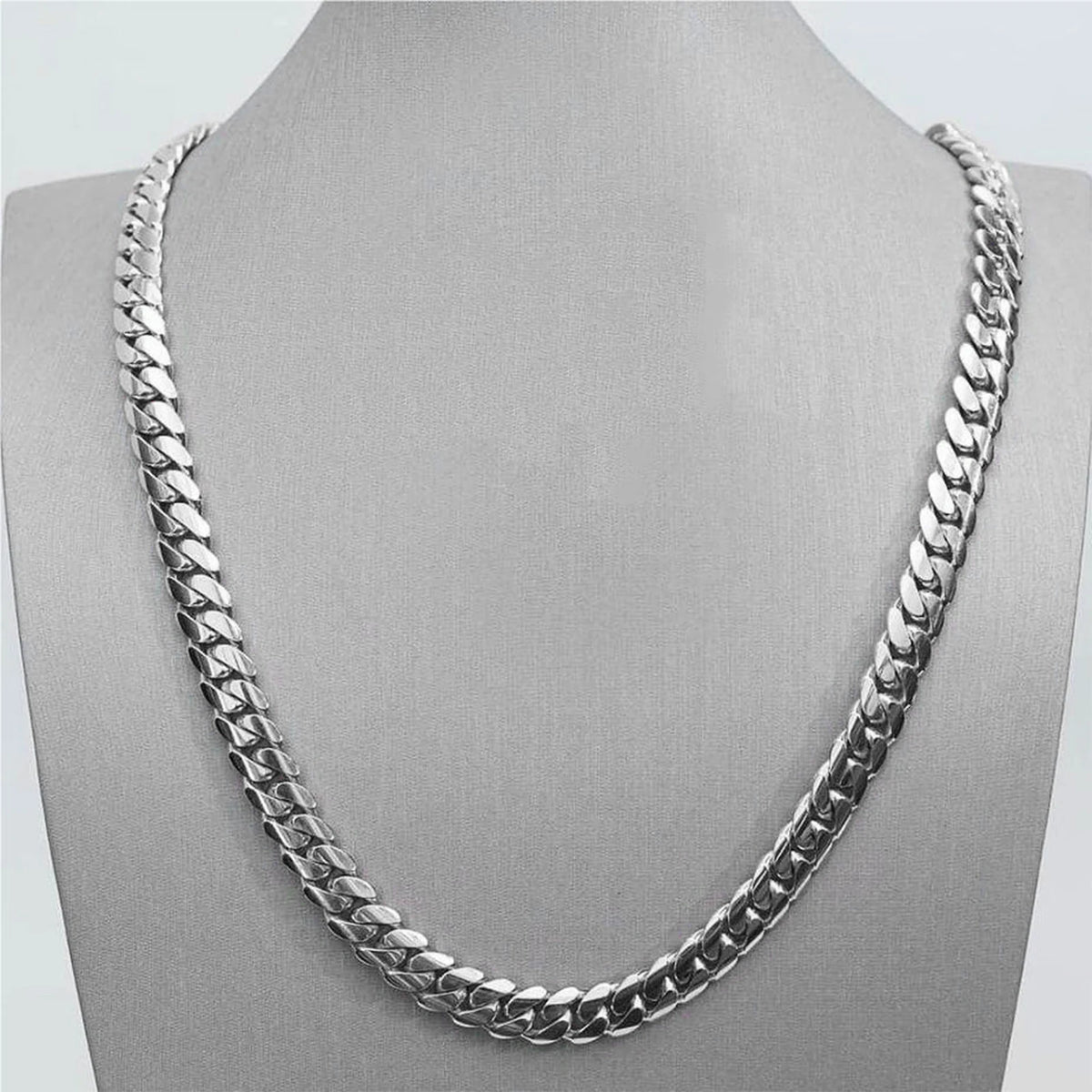 Miami Cuban Link Chain Necklace | 925 Sterling Silver | 6–10mm