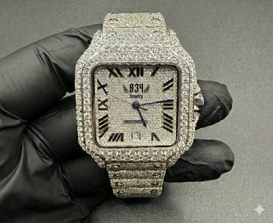 VVS1 Moissanite watch
