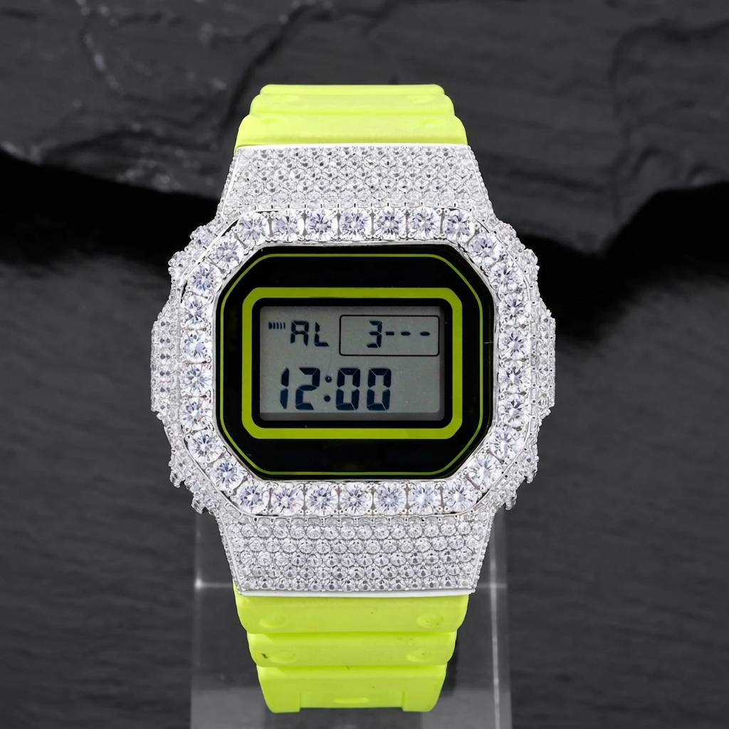 Buss Down VVS1 Moissanite DW5600 Watch Case